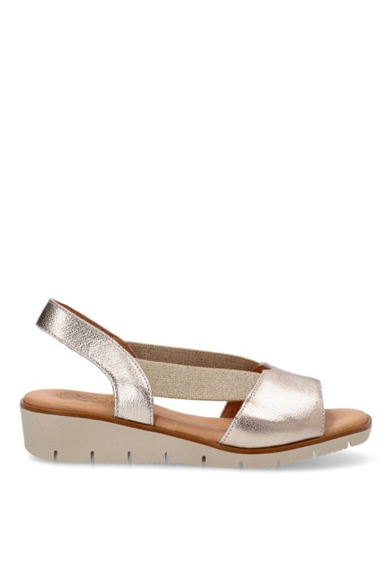 Sandalia mujer YULIA TK 2290 platino