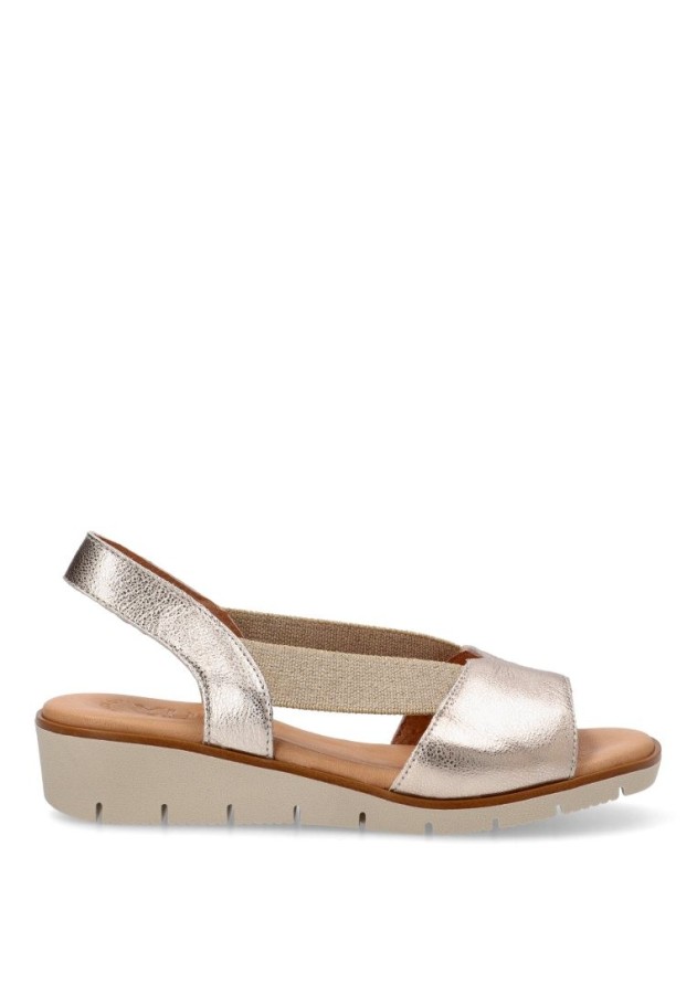 Sandalia mujer YULIA TK 2290 platino