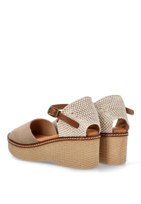 Sandalia mujer  810 beige