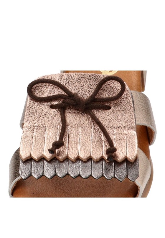 Sandalia mujer YULIA TK 2691 multi oro