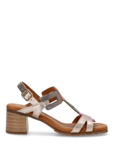 Sandalia mujer YULIA TK 1988 multi oro