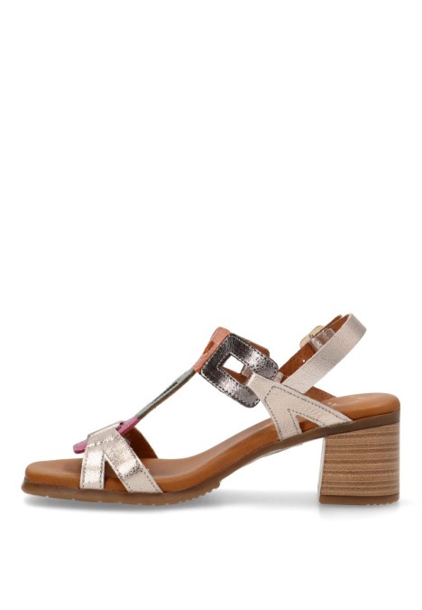 Sandalia mujer YULIA TK 1988 multi oro