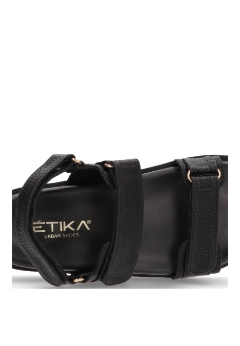 Sandalia mujer ETIKA 10068 negro