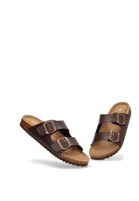 Sandalia hombre ETIKA 41012 marron