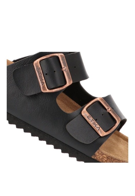 Sandalia hombre ETIKA 41012 negro