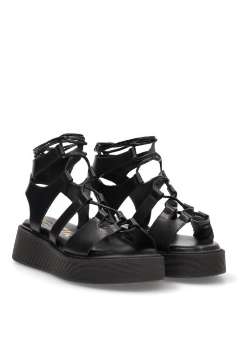Sandalia mujer ETIKA 10073 negro