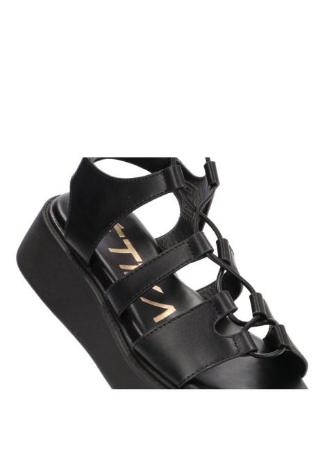Sandalia mujer ETIKA 10073 negro