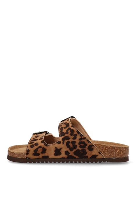 Sandalia leopardo de mujer ETIKA modelo 10015