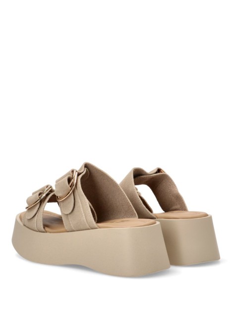 Sandalia mujer ETIKA 10078 taupe