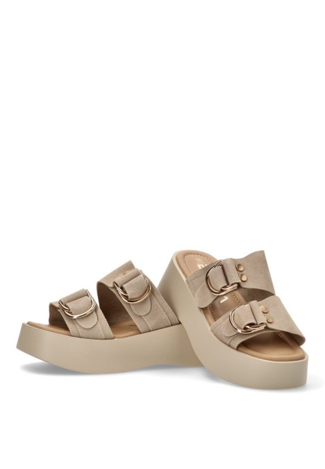 Sandalia mujer ETIKA 10078 taupe
