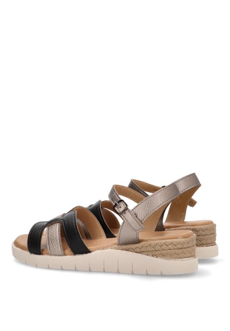 Sandalia mujer ARMONY 40011 plomo