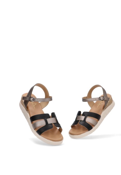 Sandalia mujer ARMONY 40011 plomo