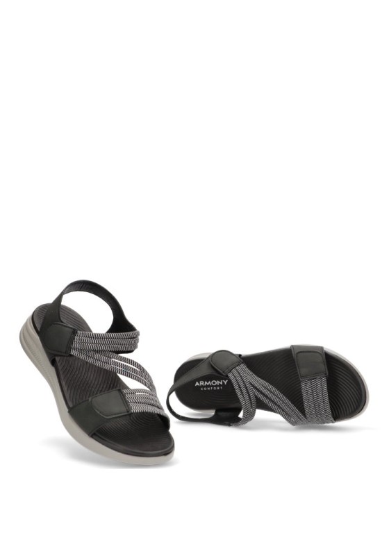 Sandalia mujer ARMONY 41018 negro