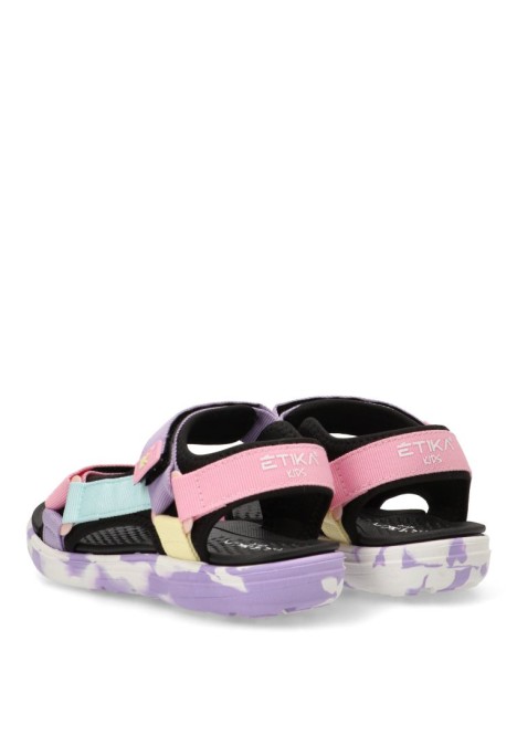Sandalia niña ETIKA 17216 multicolor