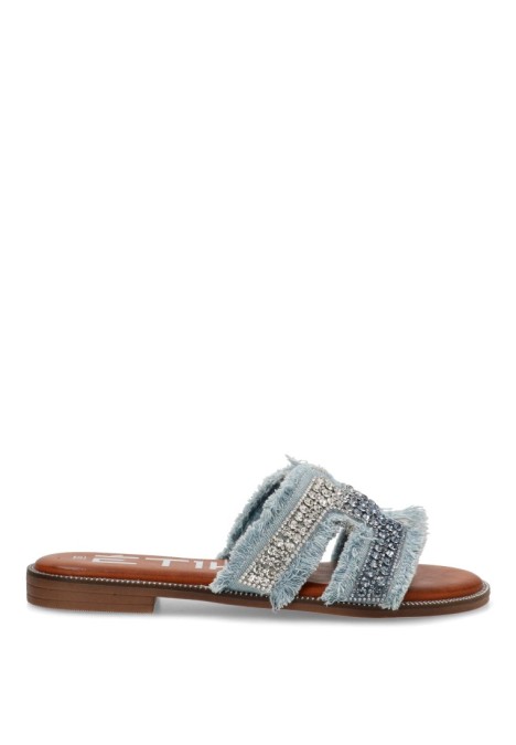 Sandalia mujer ETIKA 10050 azul