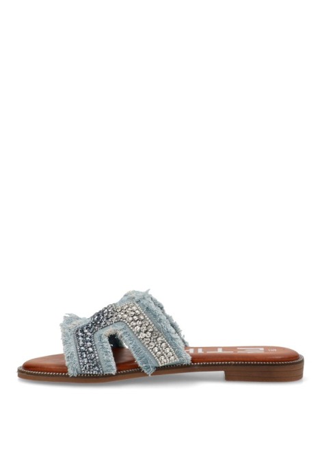 Sandalia mujer ETIKA 10050 azul