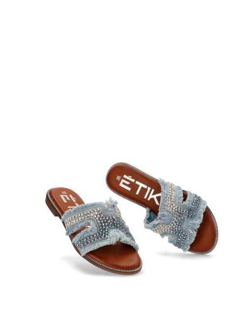 Sandalia mujer ETIKA 10050 azul