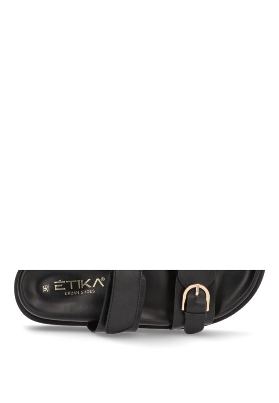 Sandalia mujer ETIKA 10066 negro
