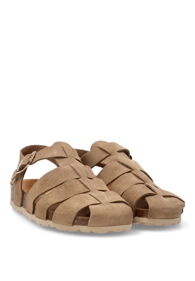 Sandalia mujer AUTENTI 15465 beige