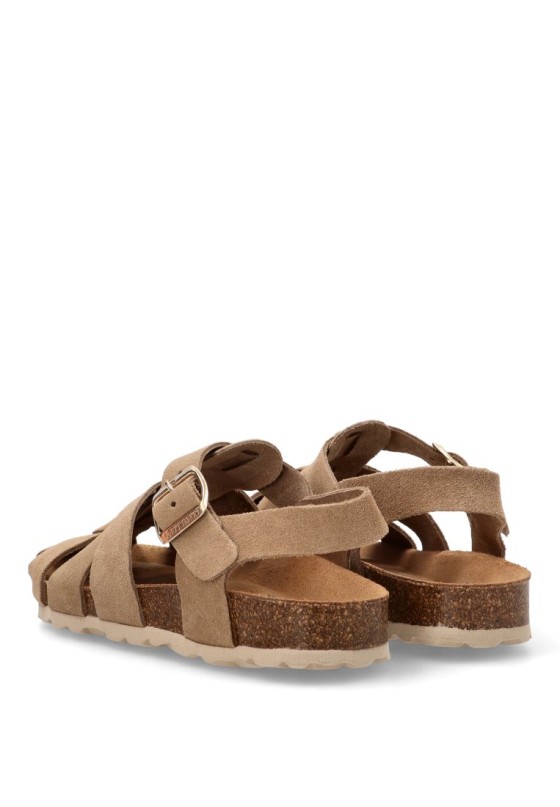 Sandalia mujer AUTENTI 15465 beige
