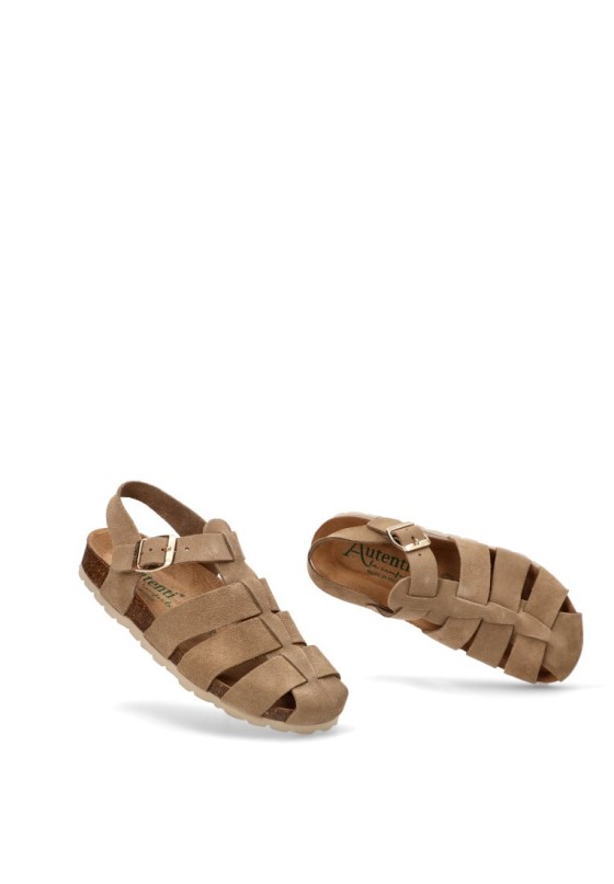 Sandalia mujer AUTENTI 15465 beige