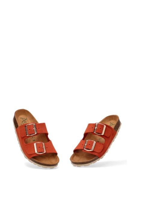 Sandalia mujer AUTENTI 747 rojo