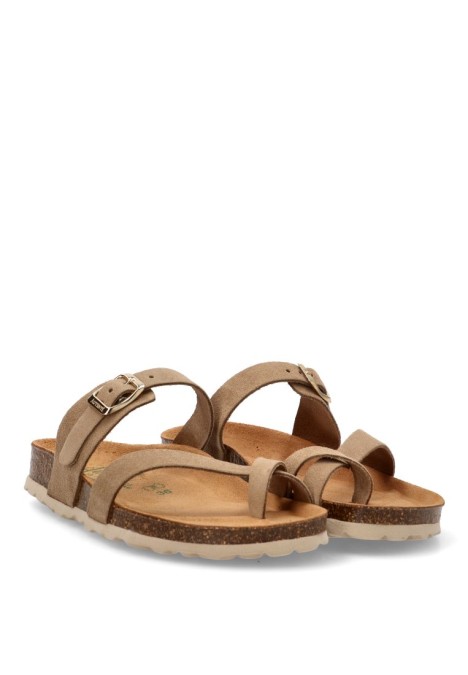 Sandalia mujer AUTENTI 3572 beige