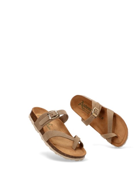 Sandalia mujer AUTENTI 3572 beige