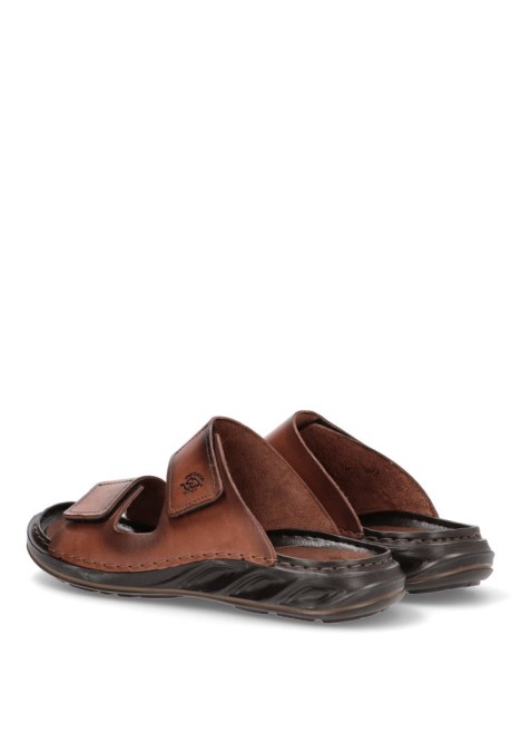 Sandalia hombre PEGADA 134101 cuero