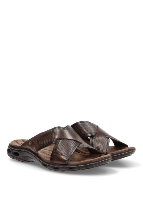 Sandalia hombre PEGADA 130683 marron