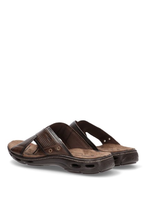 Sandalia hombre PEGADA 130683 marron