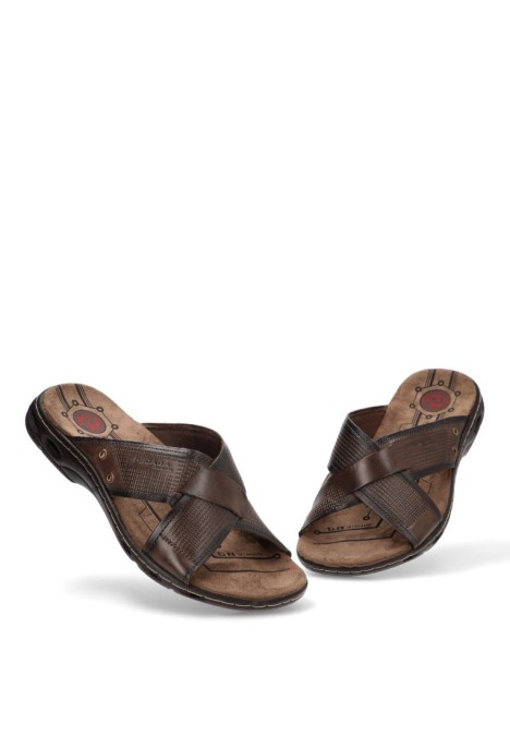 Sandalia hombre PEGADA 130683 marron
