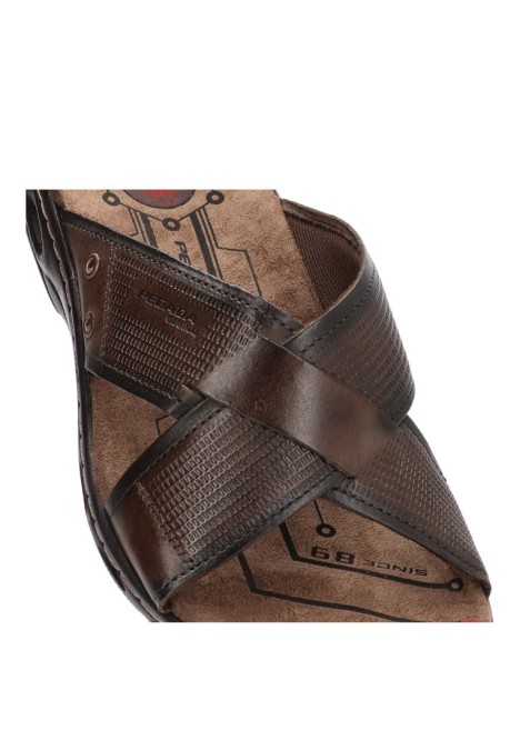 Sandalia hombre PEGADA 130683 marron