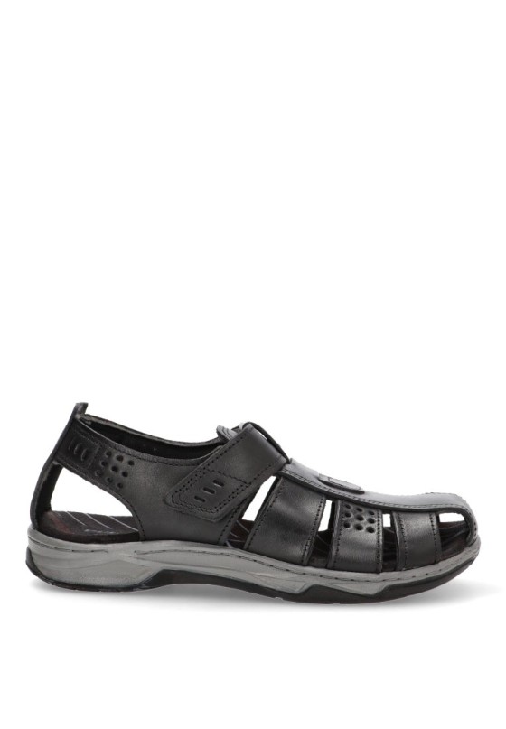 Sandalia hombre PEGADA 132255 negro