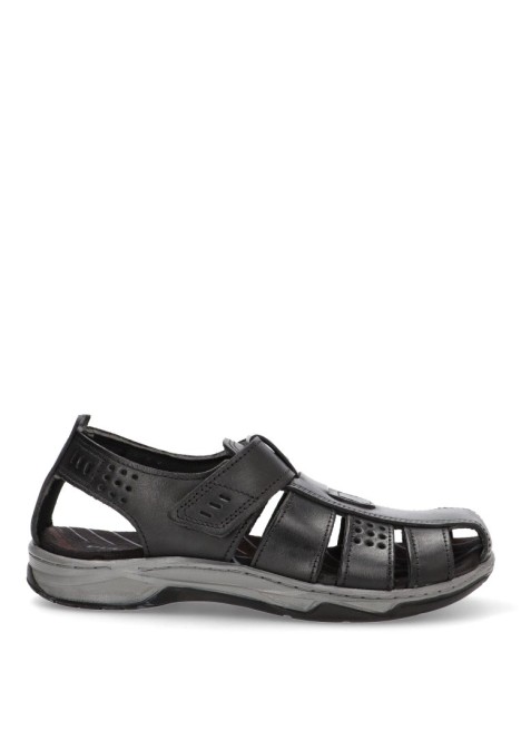 Sandalia hombre PEGADA 132255 negro