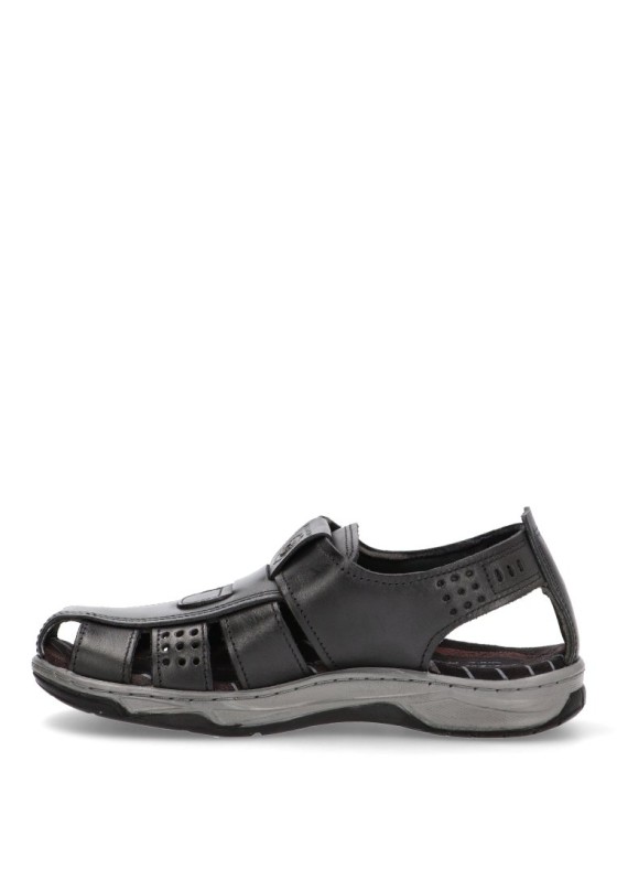 Sandalia hombre PEGADA 132255 negro