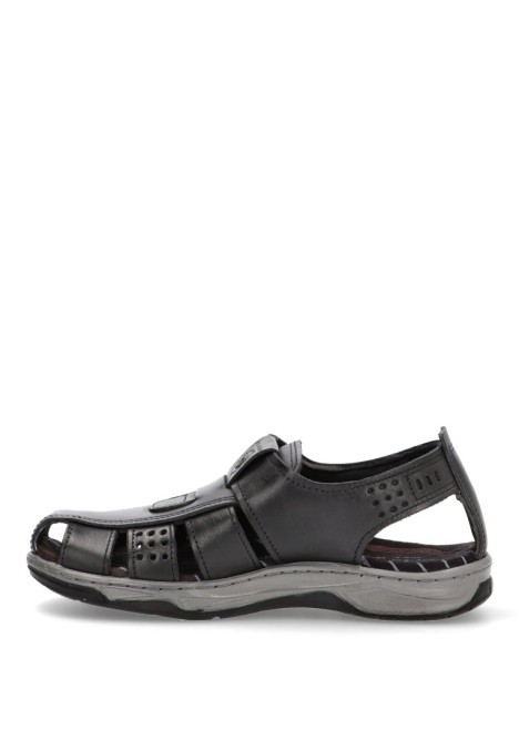 Sandalia hombre PEGADA 132255 negro