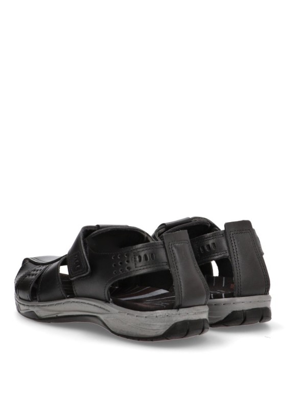 Sandalia hombre PEGADA 132255 negro