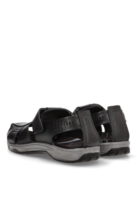 Sandalia hombre PEGADA 132255 negro