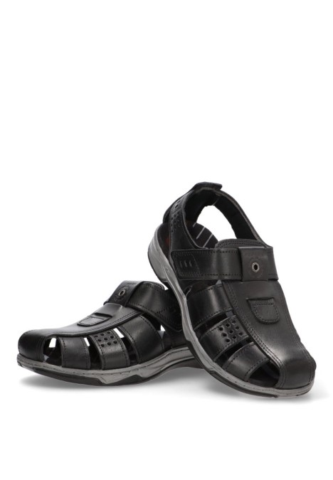 Sandalia hombre PEGADA 132255 negro