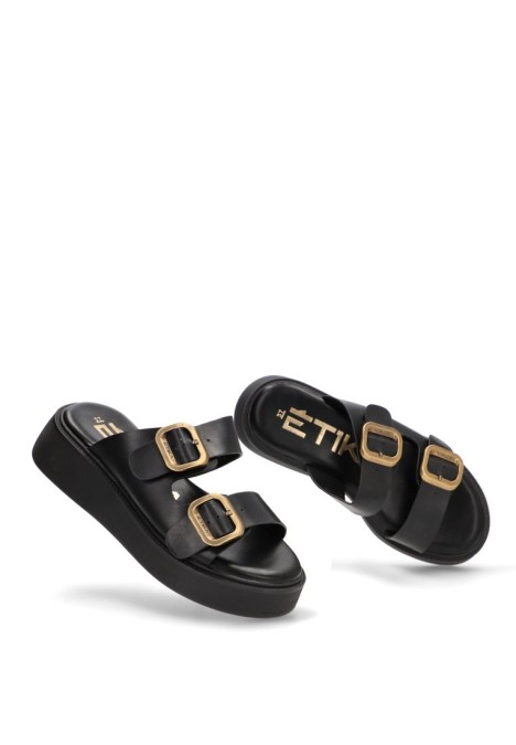 Sandalia mujer ETIKA 10070 negro