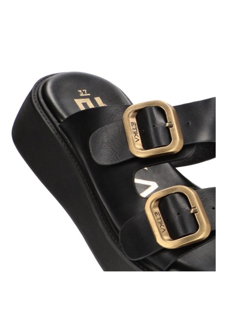 Sandalia mujer ETIKA 10070 negro