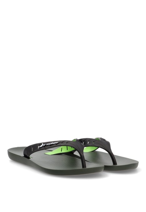 Chanclas sandalias playa hombre RIDER 12430 verde