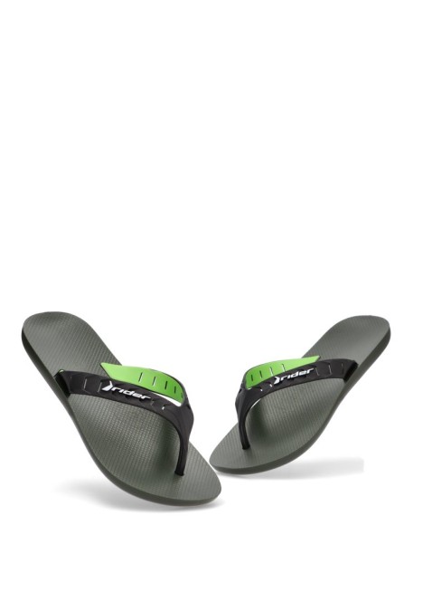 Chanclas sandalias playa hombre RIDER 12430 verde