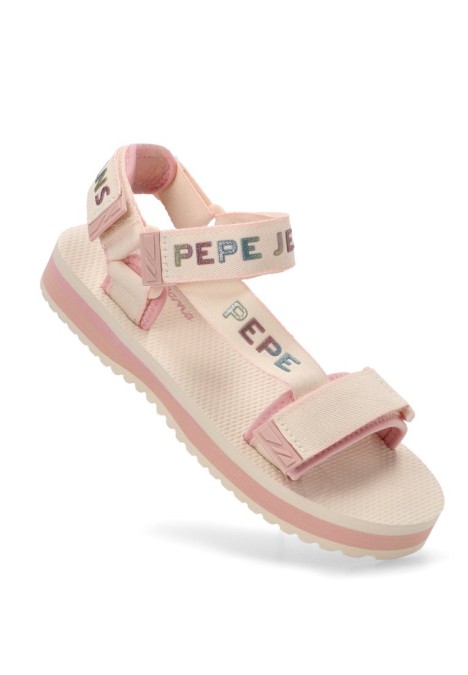 Chanclas sandalias playa mujer PEPE JEANS pgs70068 beige