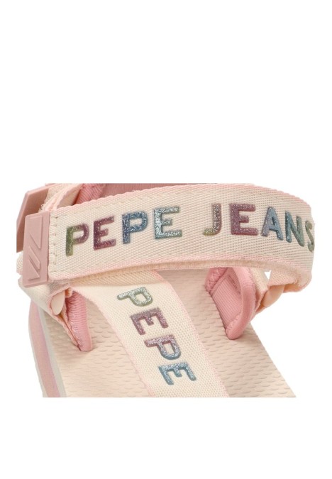 Chanclas sandalias playa mujer PEPE JEANS pgs70068 beige