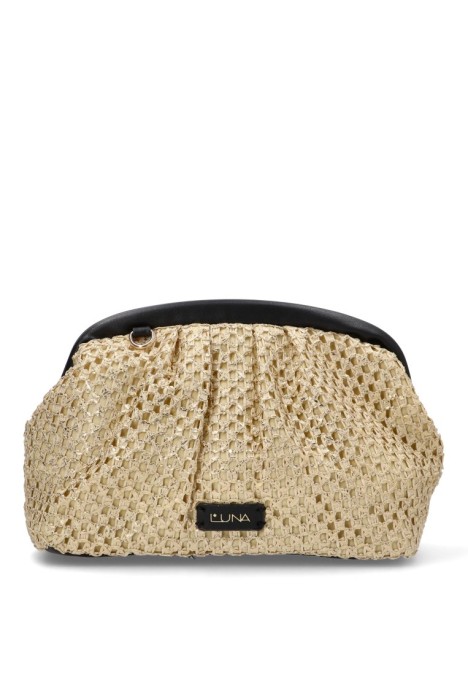 Bolso bandolera pequeña mujer Luna Collection mesquida negro