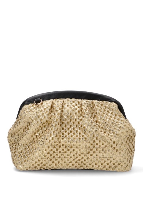 Bolso bandolera pequeña mujer Luna Collection mesquida negro