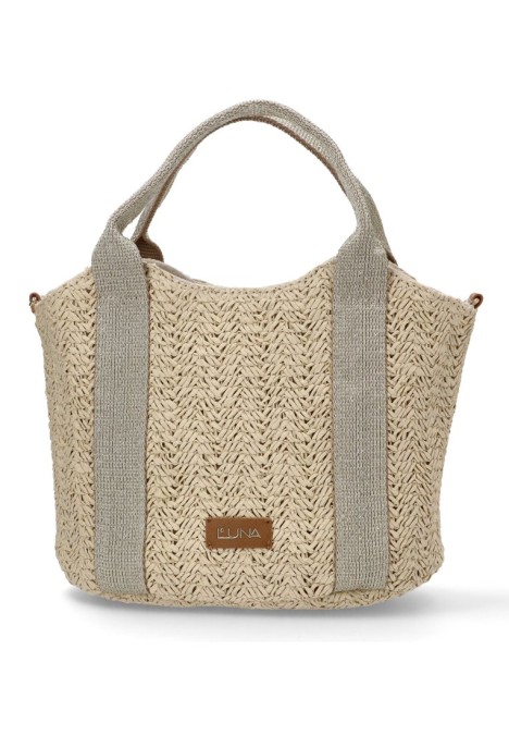 Bolso mujer Luna Collection varques beige