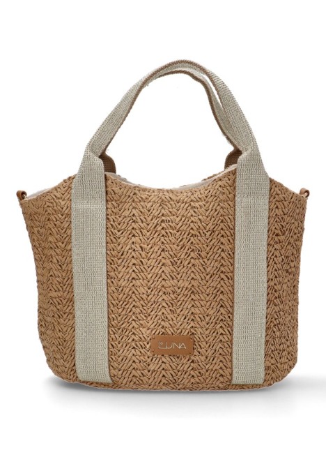 Bolso mujer Luna Collection varques natural